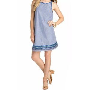 Vineyard Vines Blue and White Mini Dress